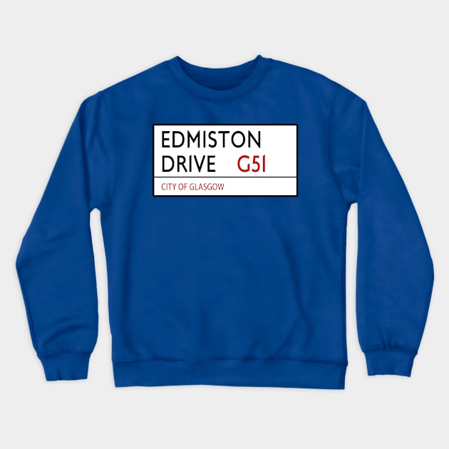 EDMISTON DRIVE G51 Crewneck Sweatshirt by Confusion101